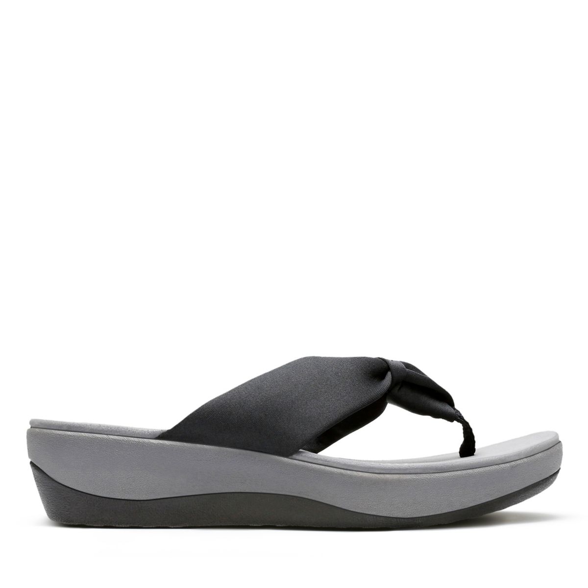 Black Clarks Arla Glison Flip Flops | 54884840