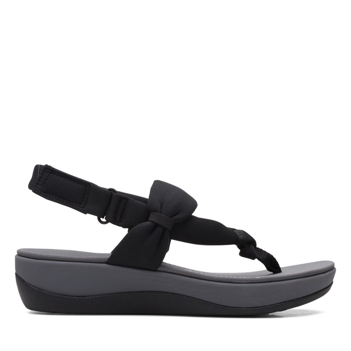 Black Clarks Arla Nicole Sandals | 68770637