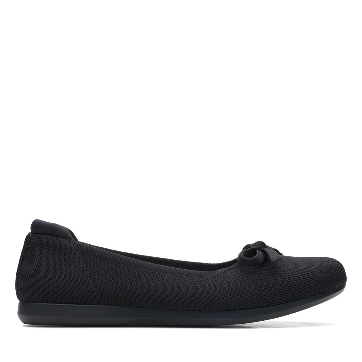 Black Clarks Carly Hope Ballerina | 93813986