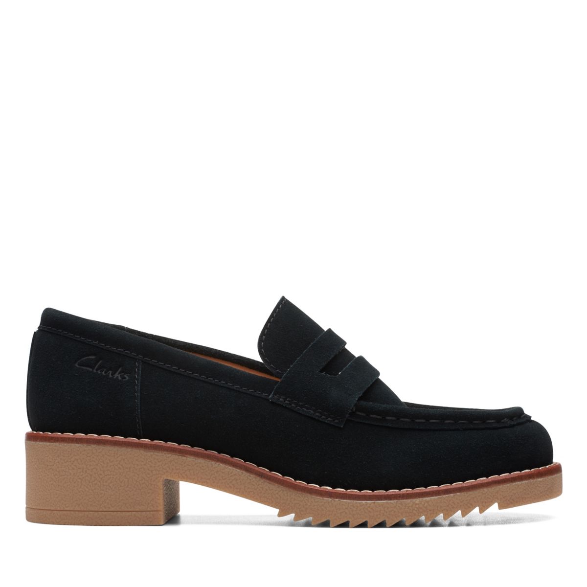 Black Clarks Eden Style Loafers | 21085756