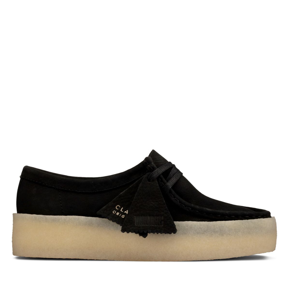 Black Clarks Original Cup Wallabee | 21406732