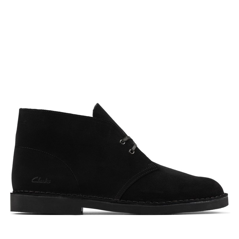 Black Clarks Originals Desert Boots | 20340539