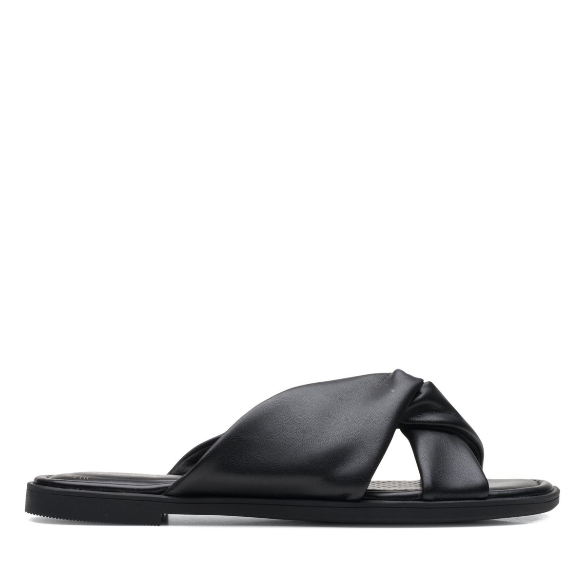 Black Clarks Reyna Twist Mules | 62870514