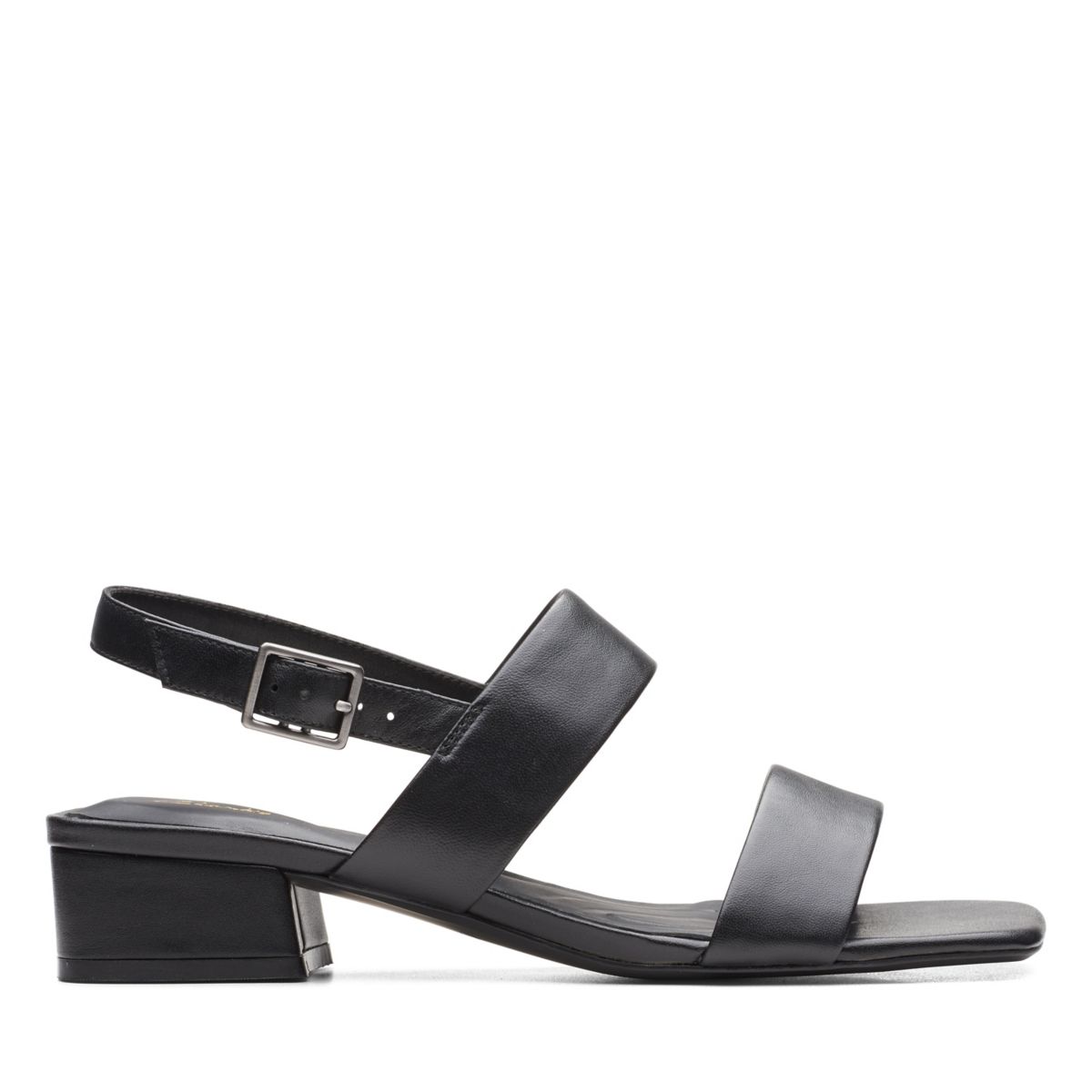 Black Clarks Seren 25 Strap Sandals | 47958897