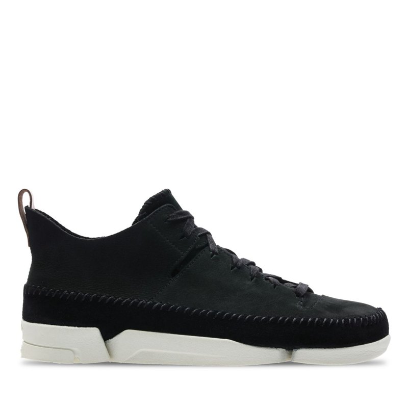 Black Clarks Trigenic Flex Sneakers | 31226125