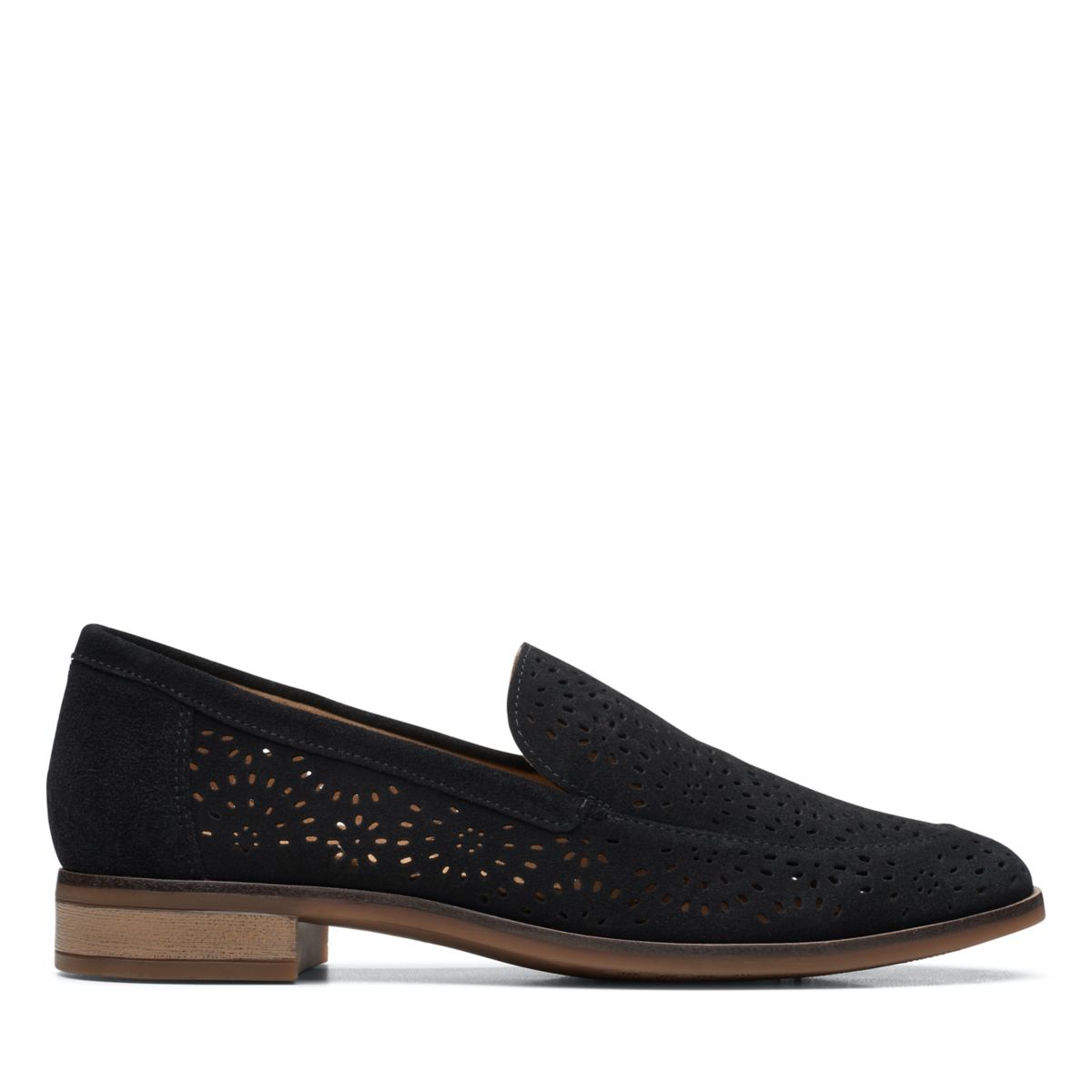 Black Clarks Trish Calla Ballerina | 93965851