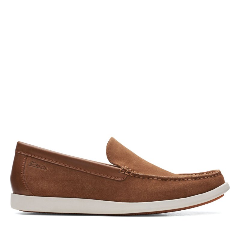 Brown Clarks Ferius Creek Loafers | 52531635