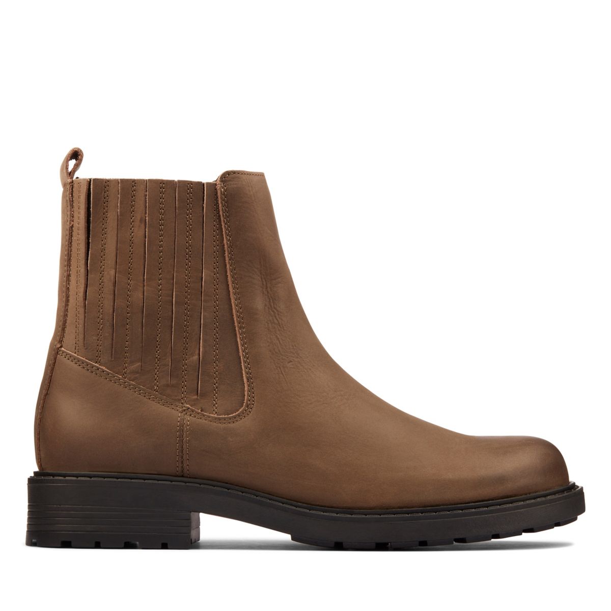 Brown Clarks Orinoco 2 Mid Chelsea Boots | 73216286