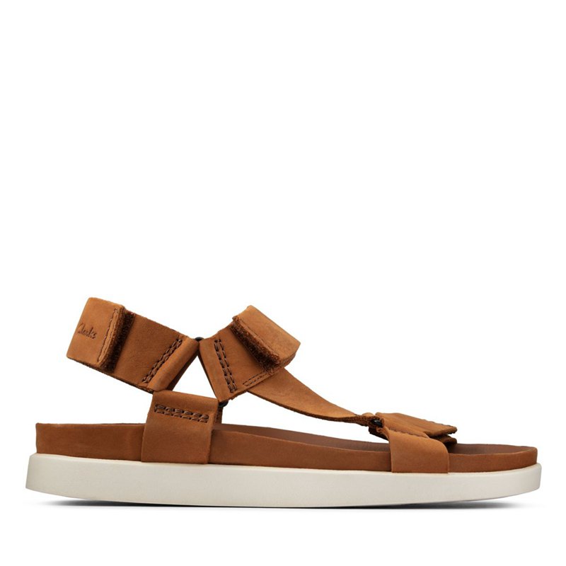 Brown Clarks Sunder Range Sandals | 25311807