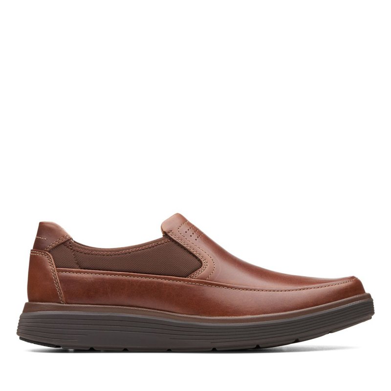 Dark Brown Clarks Un Abode Go Slip On | 12157492