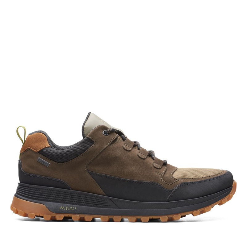 Dark Olive Clarks ATL Trek Lo GORE-TEX Sneakers | 30579191