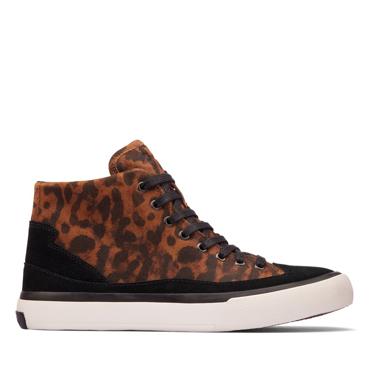 Leopard Clarks Aceley Zip Hi Sneakers | 66406116