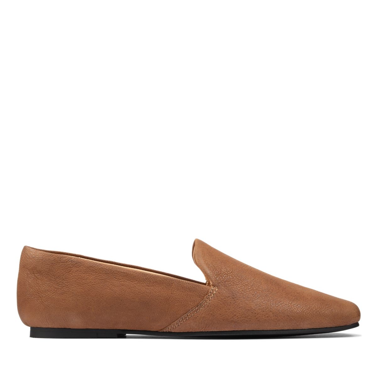 Light Brown Clarks Pure Slip Ballerina | 78587027