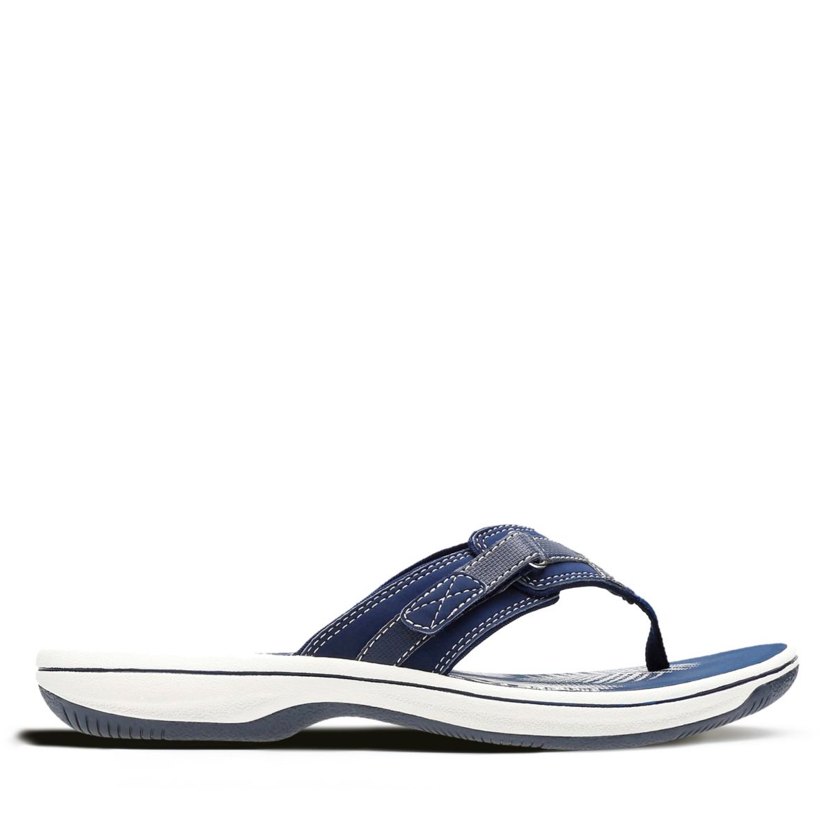 Navy Clarks BREEZE SEA Flip Flops | 72216545