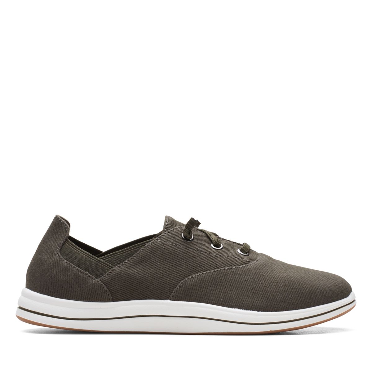 Olive Clarks Breeze Ave Sneakers | 83297893