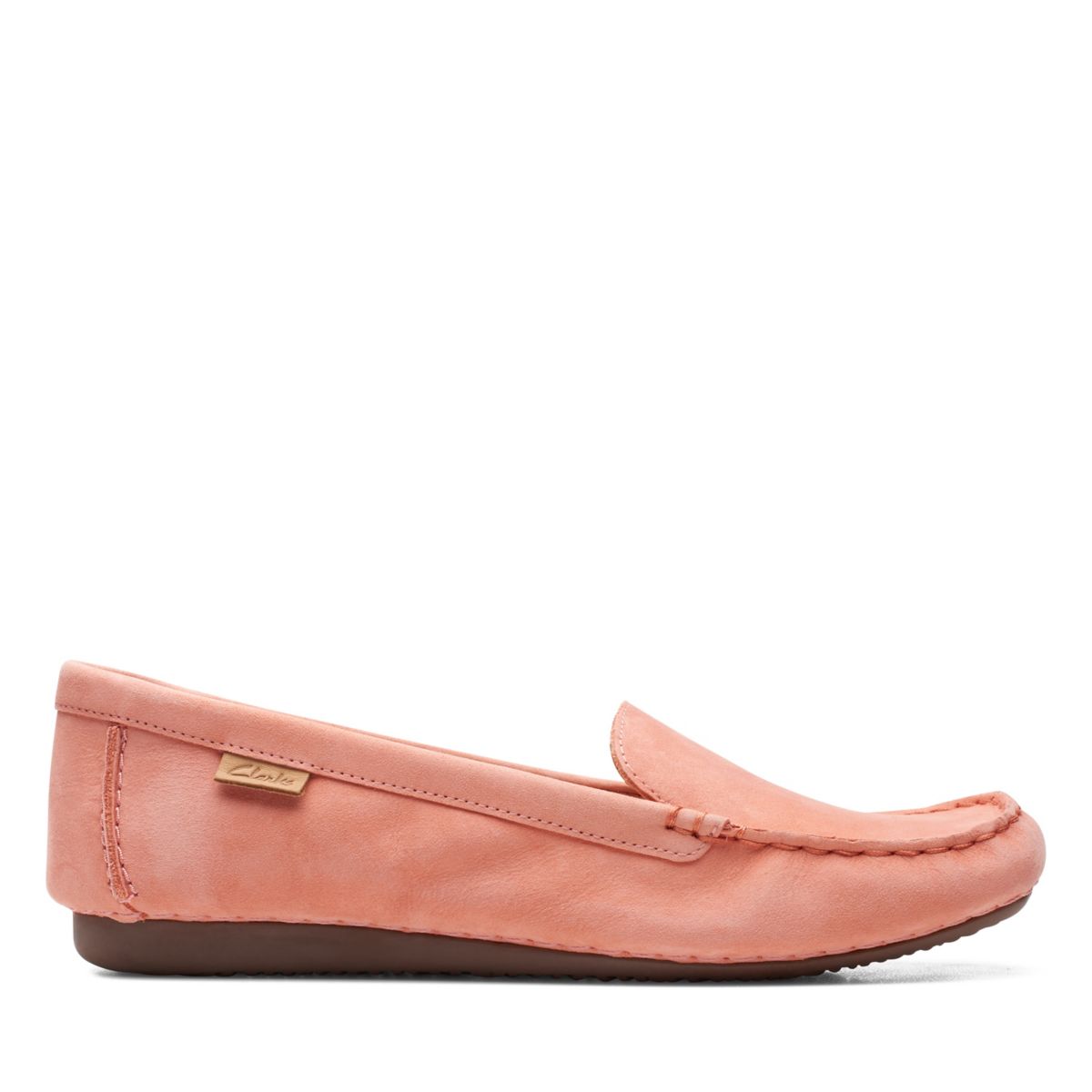 Red Clarks Freckle Walk Loafers | 60544240