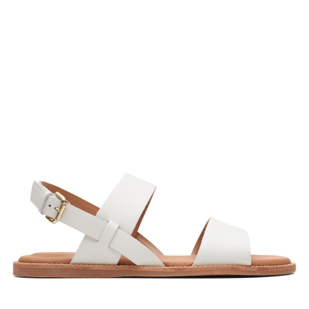 White Clarks Karsea Strap Sandals | 82219596