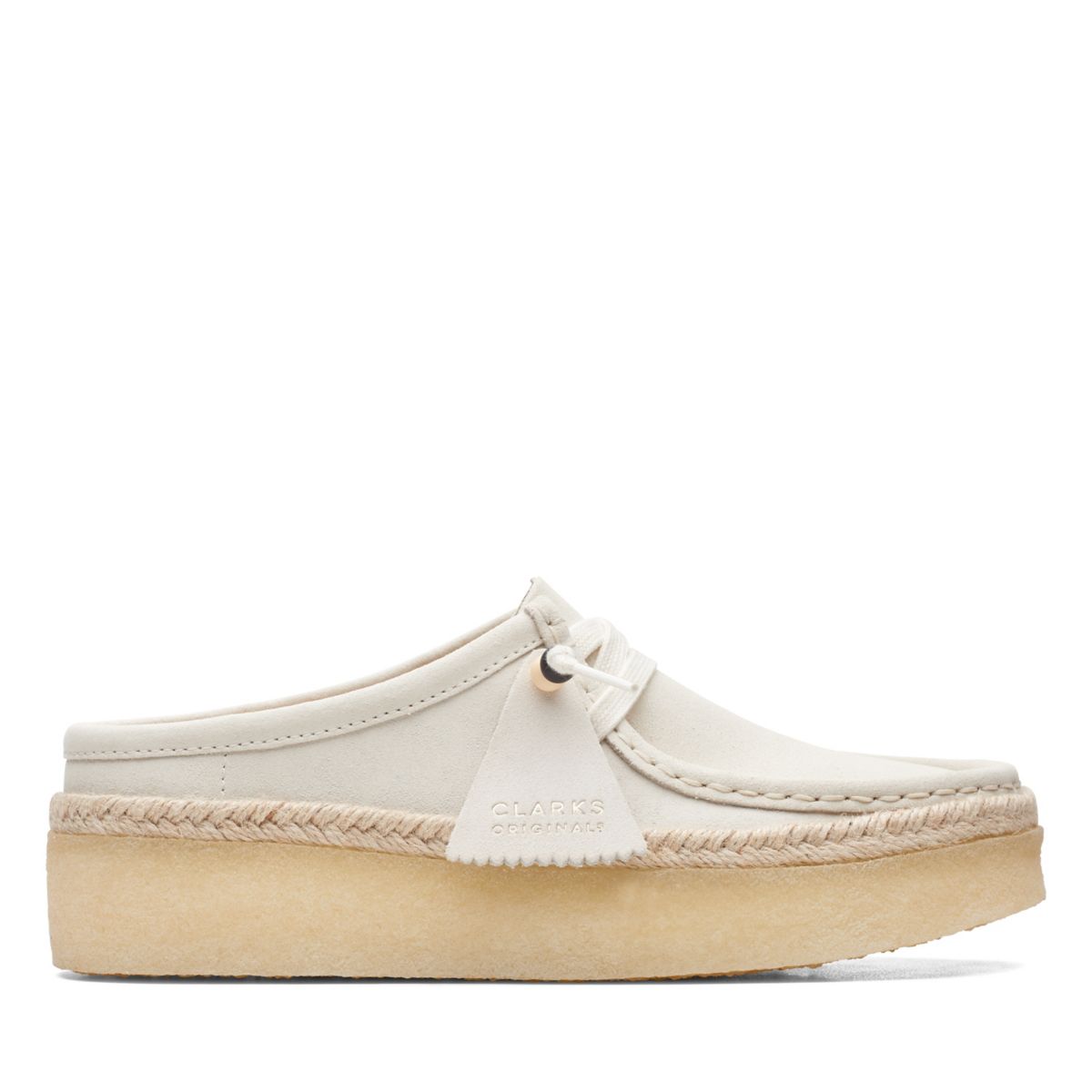 White Clarks Original Cup Lo Wallabee | 15289072