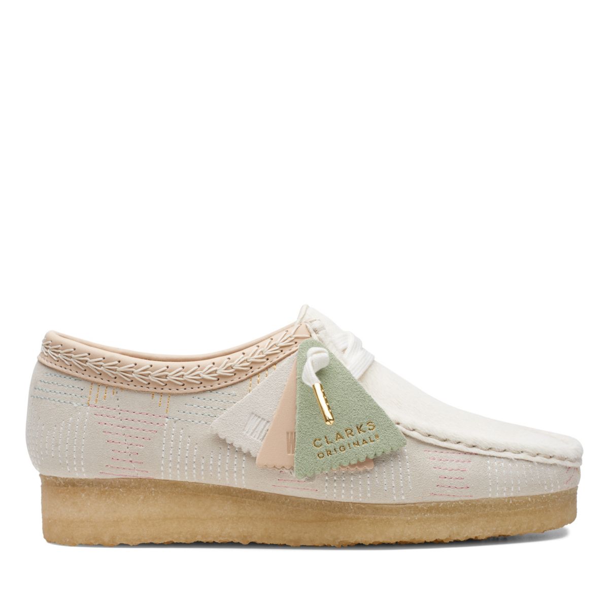 White Clarks Original Wallabee | 58102003