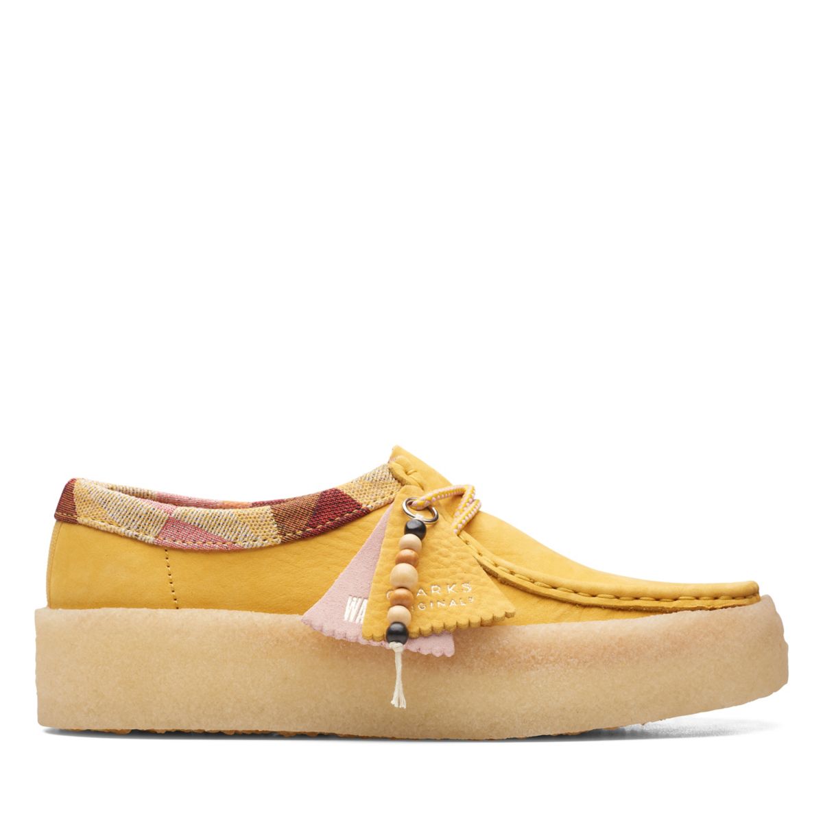 Yellow Clarks Original Cup Wallabee | 11476483