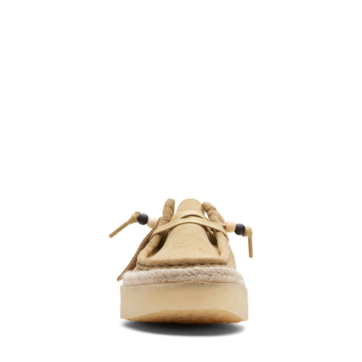 Beige Clarks Original Cup Lo Wallabee | 32502373