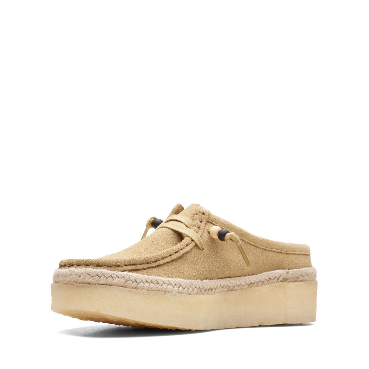 Beige Clarks Original Cup Lo Wallabee | 32502373