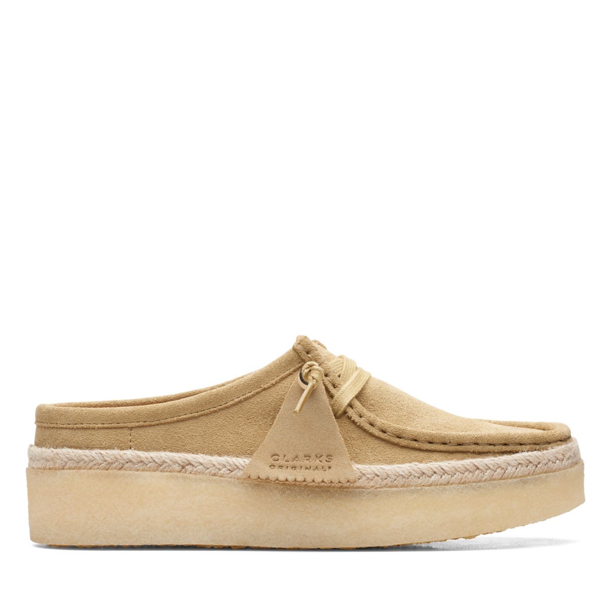 Beige Clarks Original Cup Lo Wallabee | 32502373