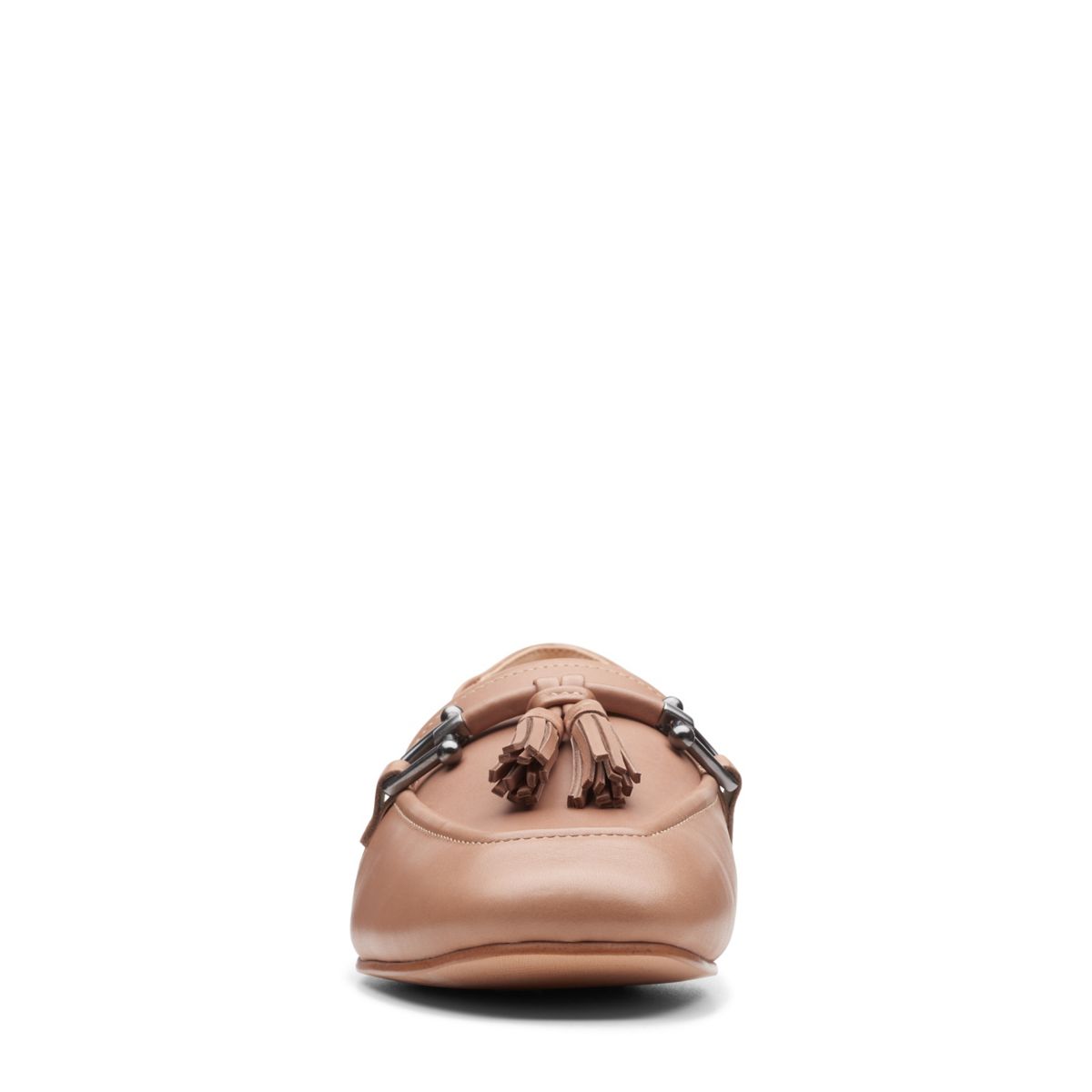 Beige Clarks Pure 2 Tassel Ballerina | 54587267