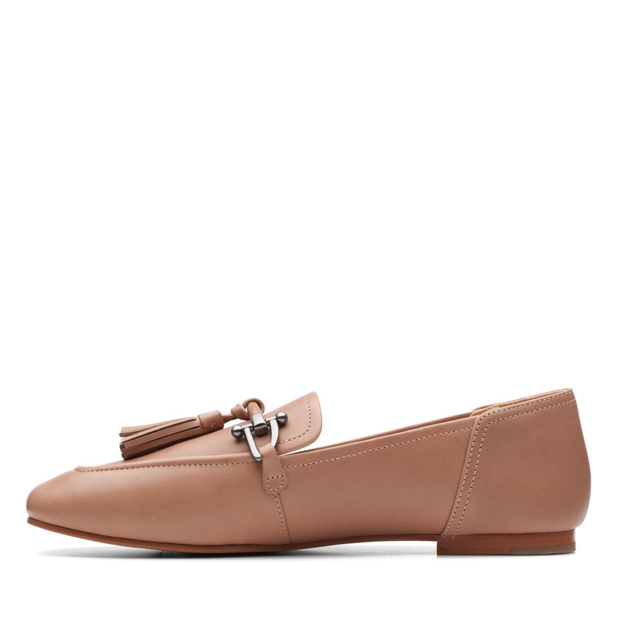 Beige Clarks Pure 2 Tassel Ballerina | 54587267