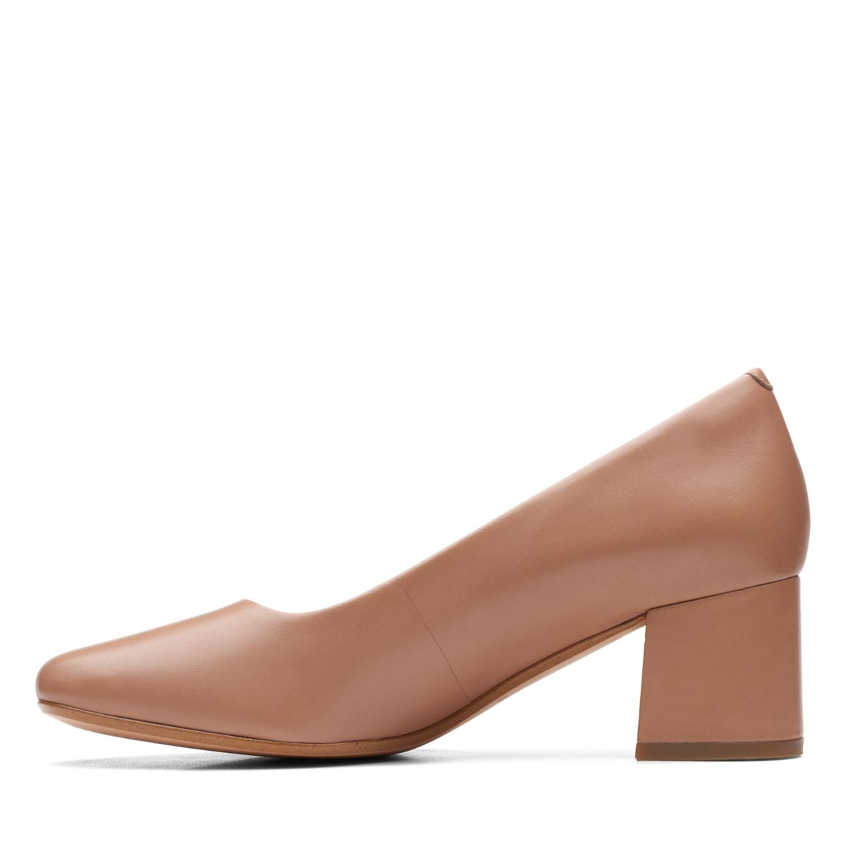 Beige Clarks Sheer 55 Court Heels | 11150512