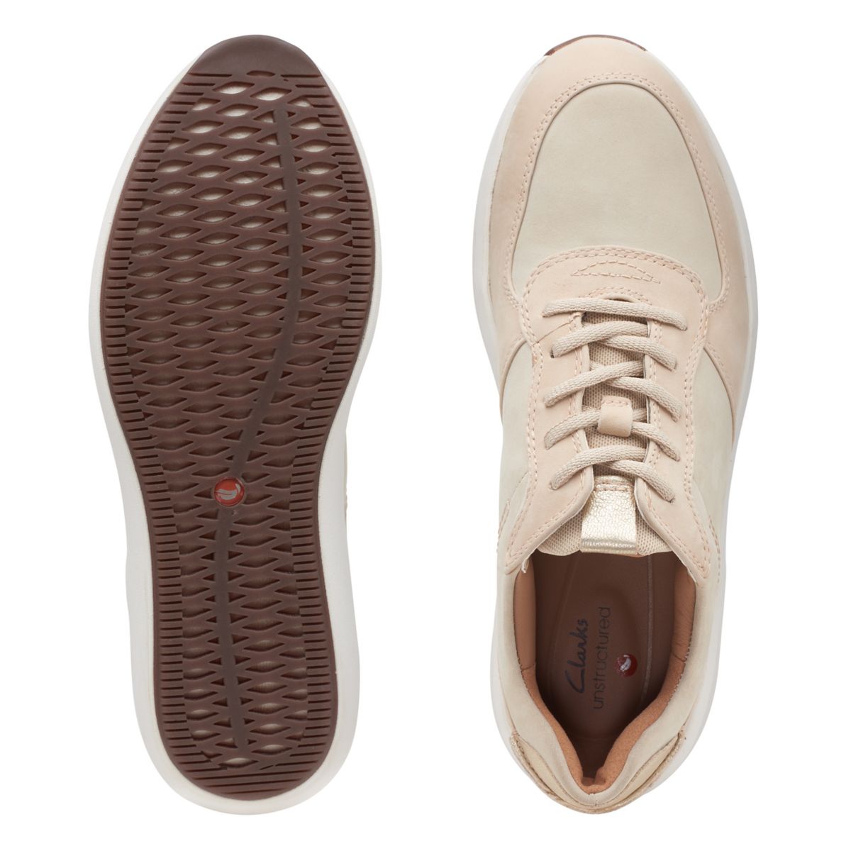 Beige Clarks Un Rio Sprint Sneakers | 23910381