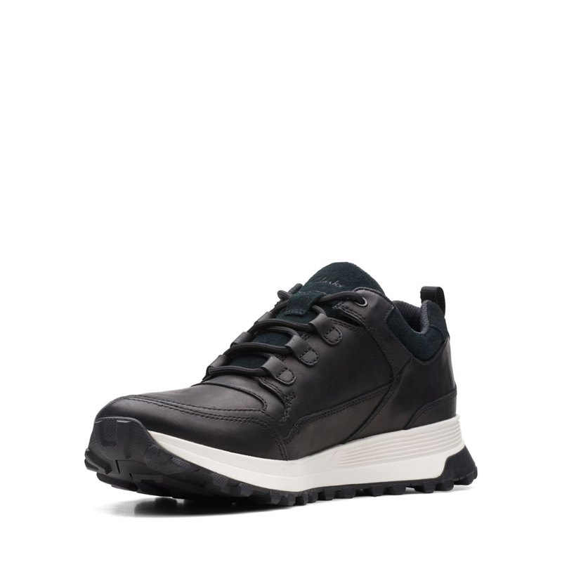 Black Clarks ATL Trek Lo Sneakers | 86893651