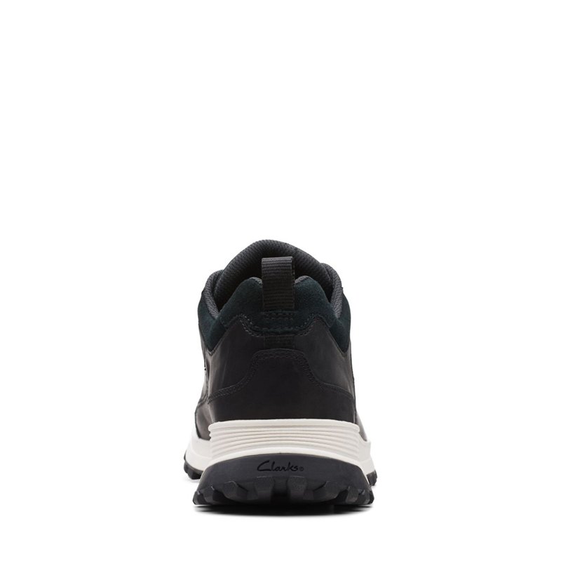 Black Clarks ATL Trek Lo Sneakers | 86893651