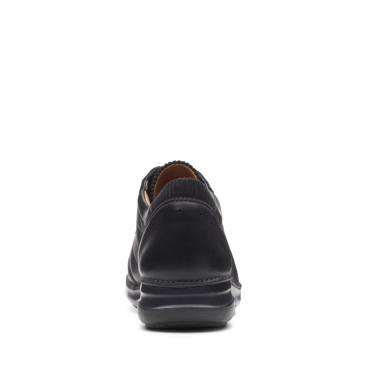 Black Clarks Appley Tie Sneakers | 84600802