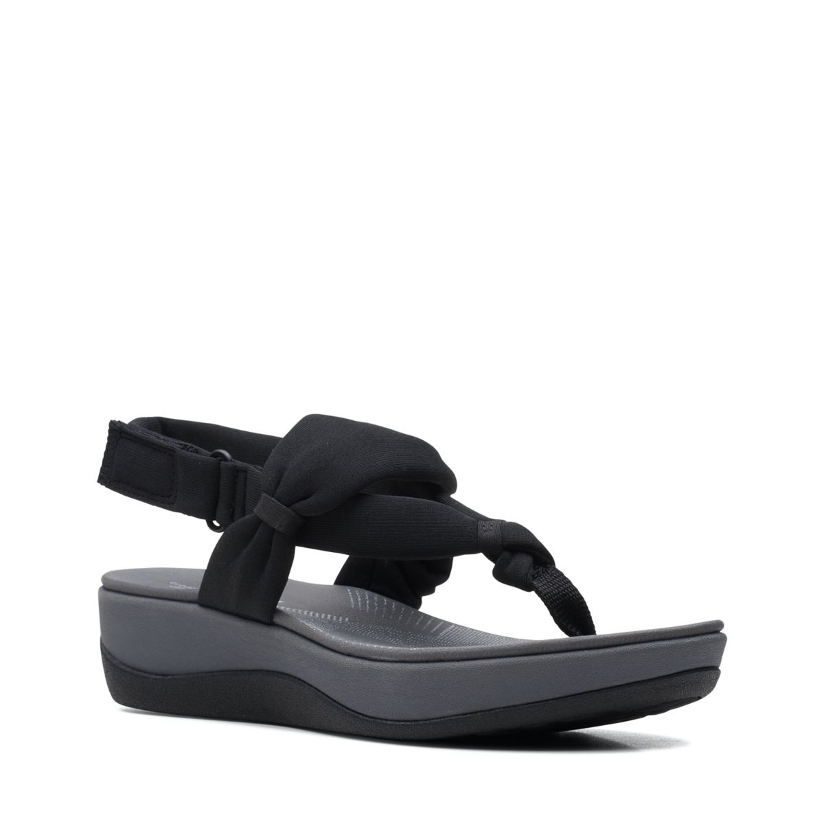 Black Clarks Arla Nicole Sandals | 68770637