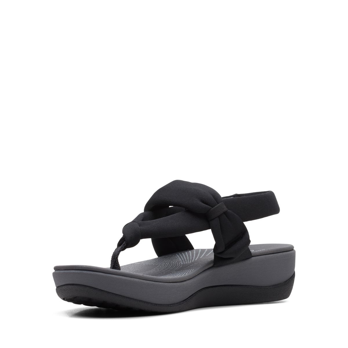 Black Clarks Arla Nicole Sandals | 68770637