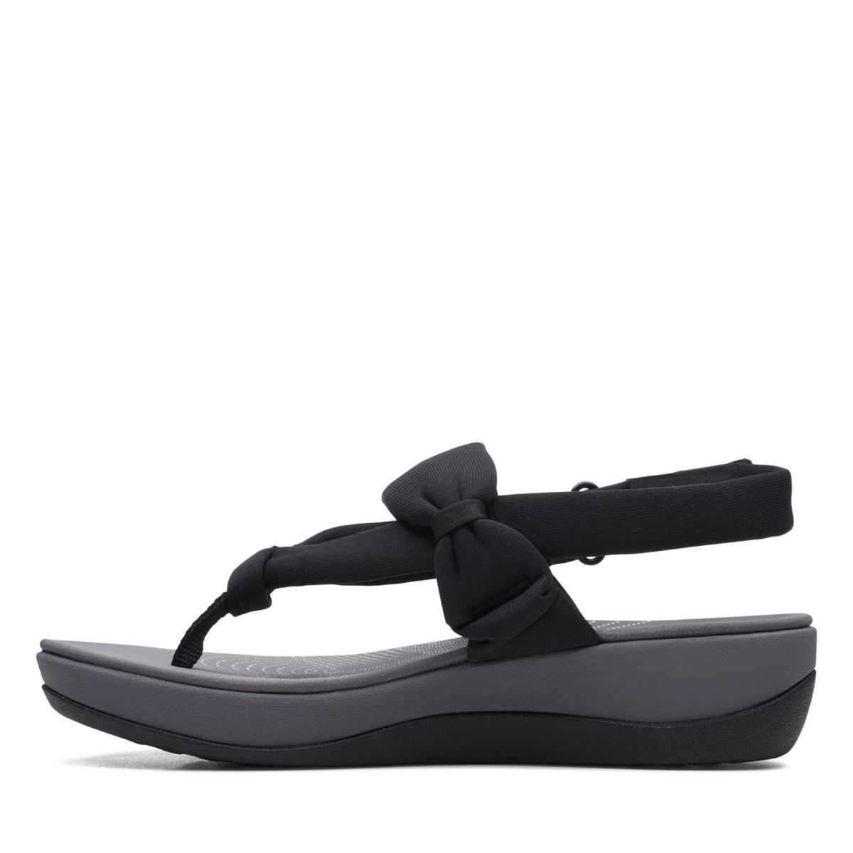 Black Clarks Arla Nicole Sandals | 68770637