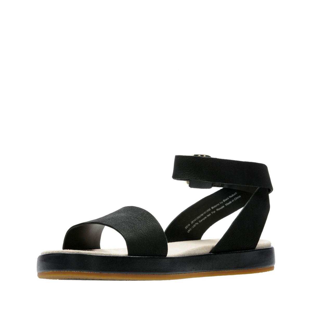 Black Clarks Botanic Ivy Sandals | 28892042