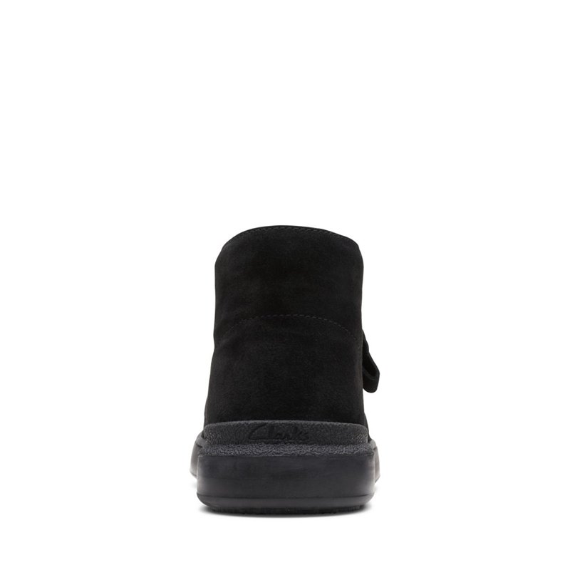 Black Clarks Court Lite Desert Boots | 88846889