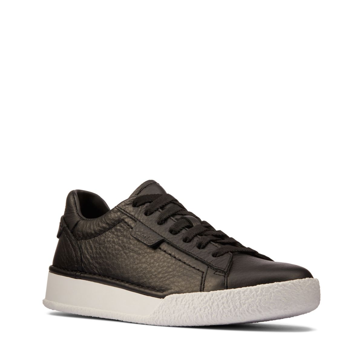 Black Clarks Craft Cup Lace Sneakers | 50434317