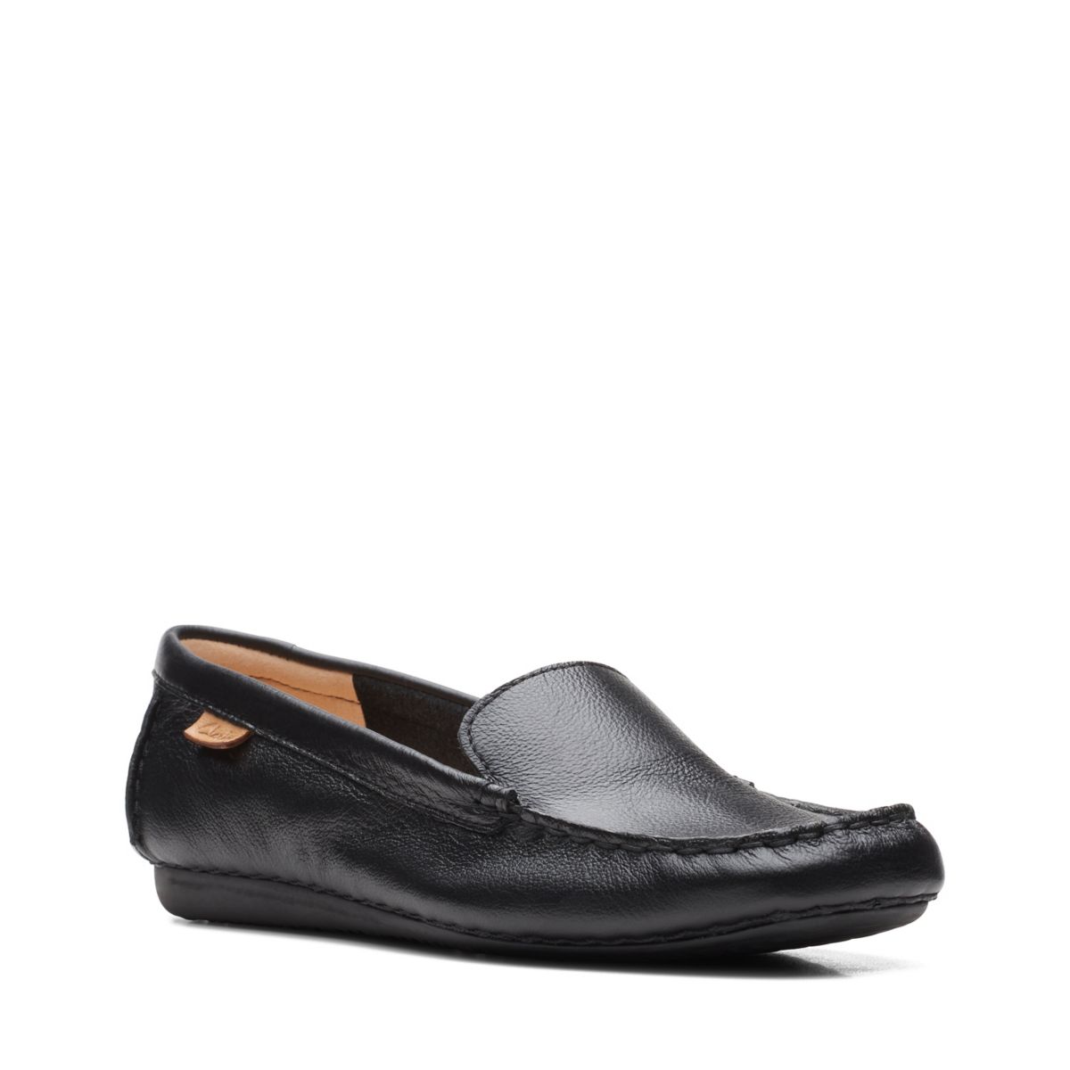 Black Clarks Freckle Walk Loafers | 61406572