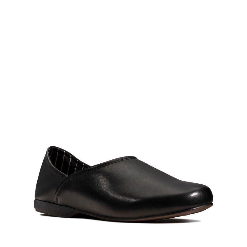 Black Clarks Harston Elite Slip On | 25293836