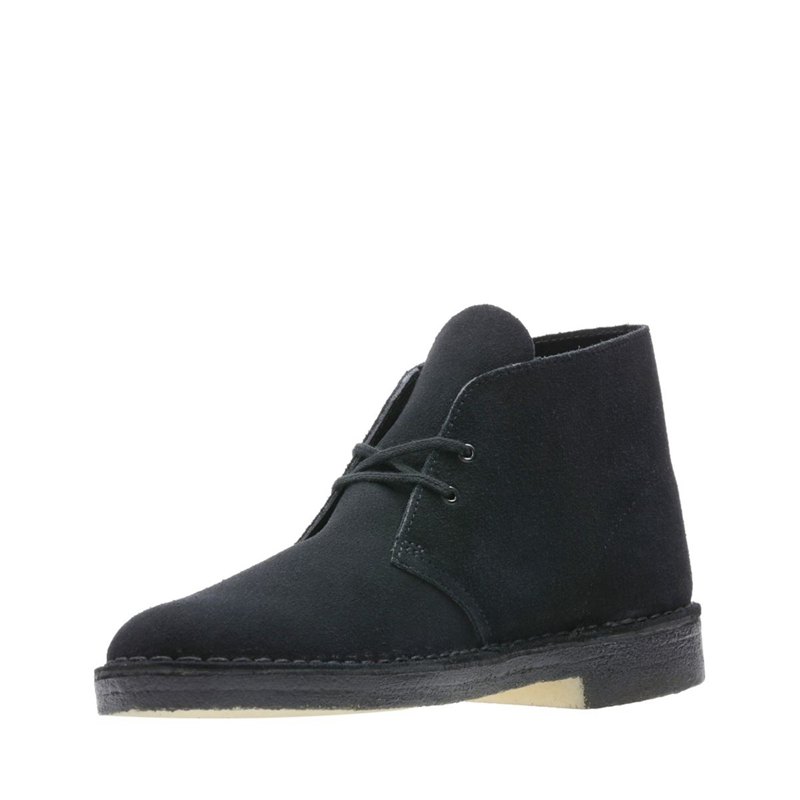 Black Clarks Originals Desert Boots | 45837258