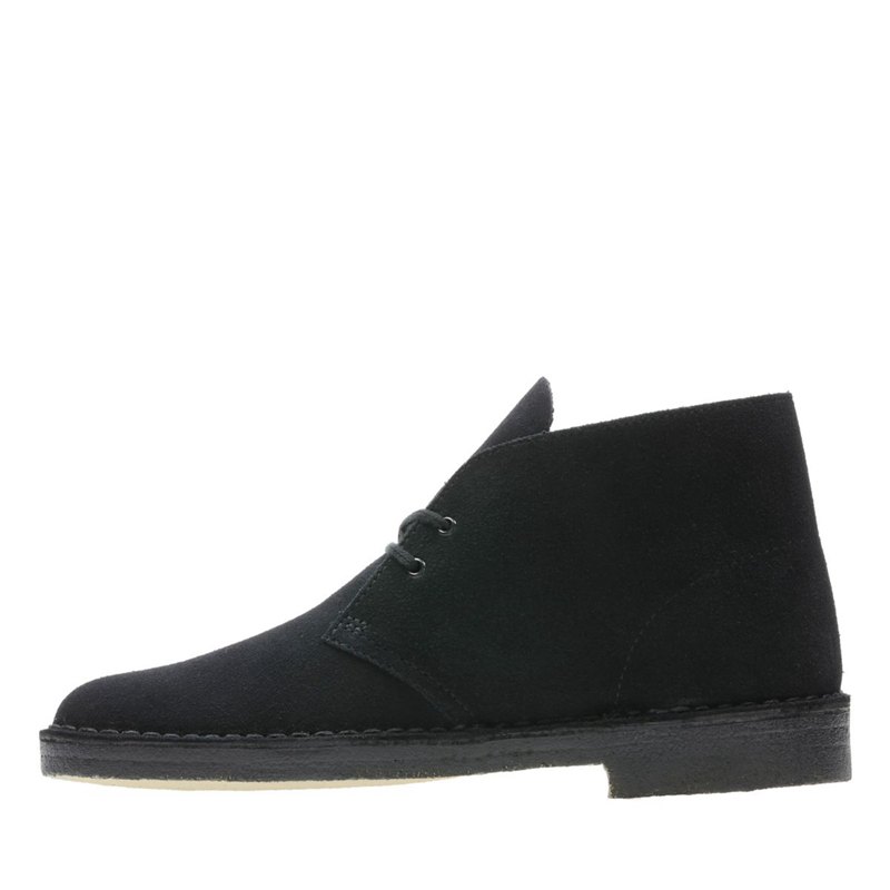 Black Clarks Originals Desert Boots | 45837258