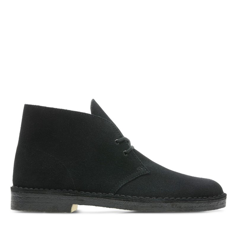 Black Clarks Originals Desert Boots | 45837258