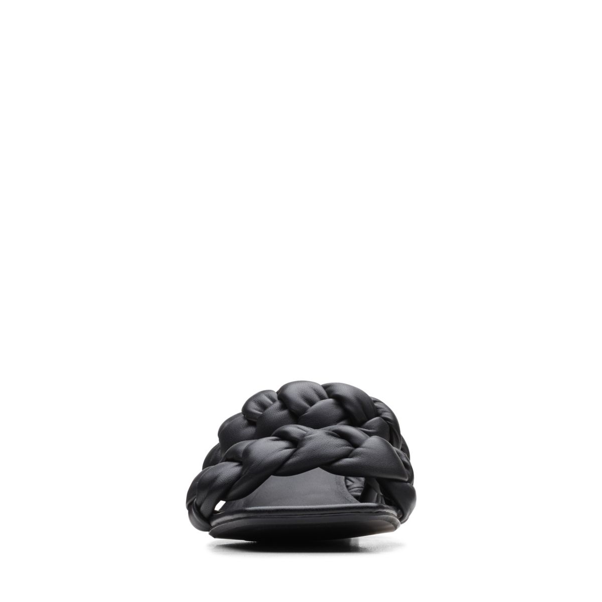 Black Clarks Seren 25 Braid Mules | 25011017