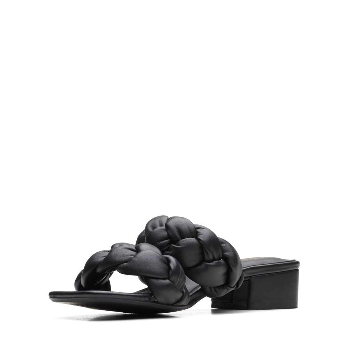 Black Clarks Seren 25 Braid Mules | 25011017