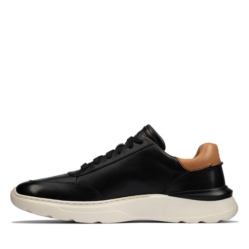 Black Clarks Sprint Lite Lace Sneakers | 38862934