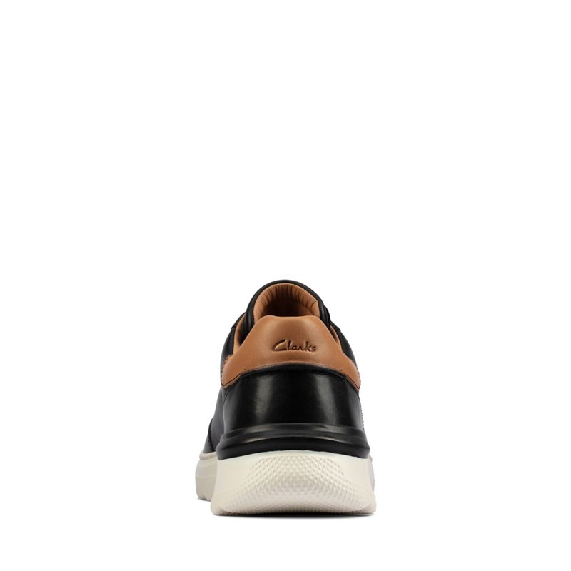 Black Clarks Sprint Lite Lace Sneakers | 38862934