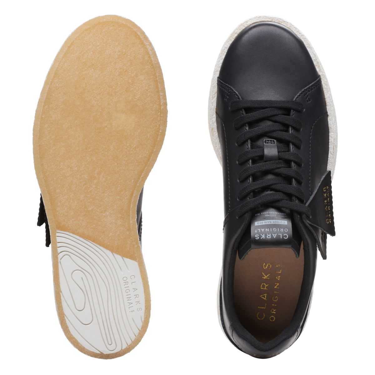 Black Clarks Tormatch Sneakers | 93987115